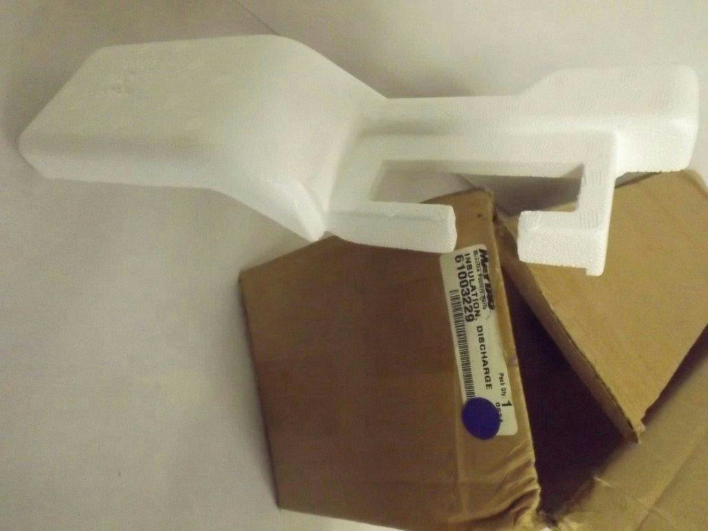 MAYTAG WHIRLPOOL REFRIGERATOR 61003229 DISCHARGE INSULATION NEW MAYTAG WHIRLPOOL REFRIGERATOR 61003229 DISCHARGE INSULATION NEW